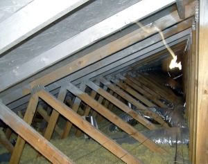 Radiant Spray Rafters
